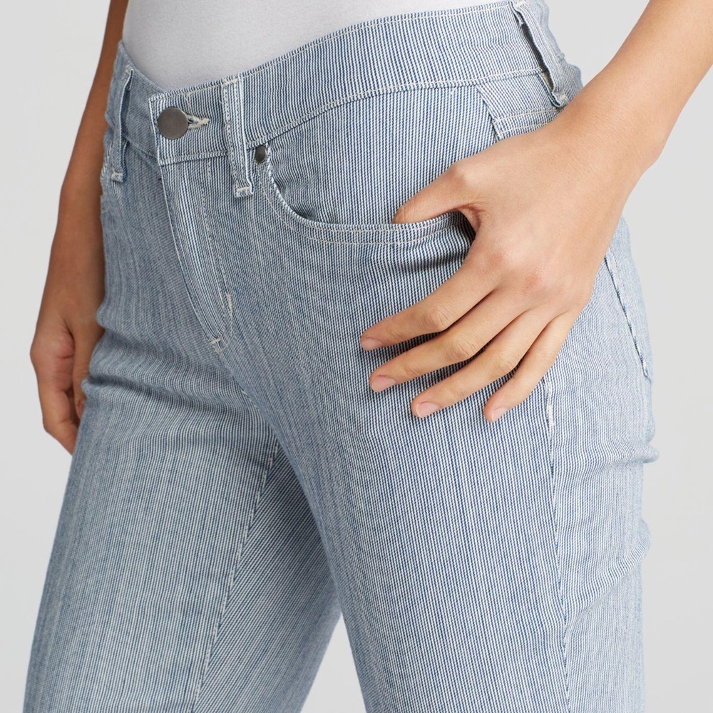NWT Stripe Stretch Slim BF Jeans - Eileen Fisher
